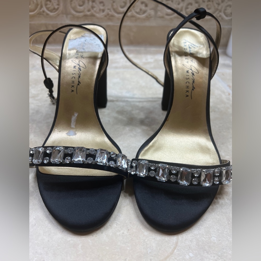 Mark and James Badgley Mischa Rhinestone ankle Heels
